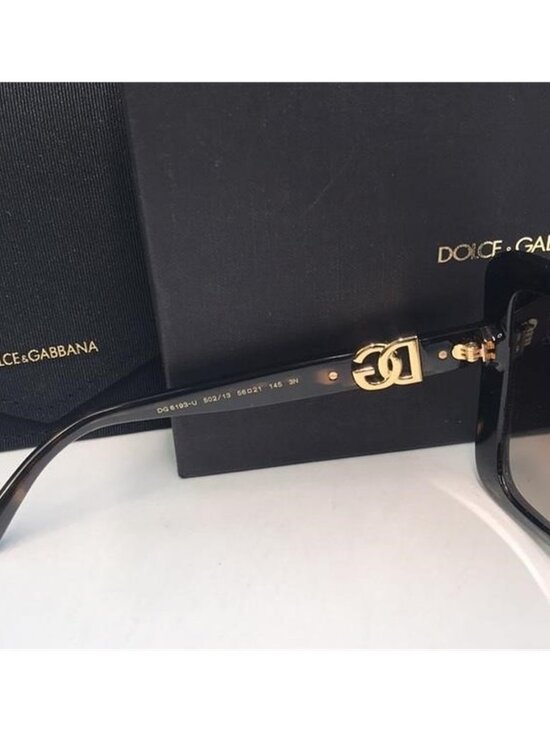 Auth- New Dolce & Gabbana DG6193U eyeglass frame features a trendy rectangle s… main image 9